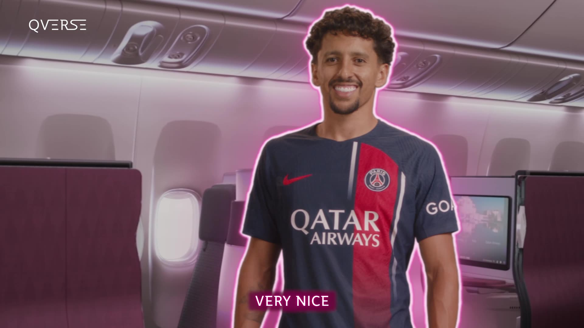 Footballer in the QVerse